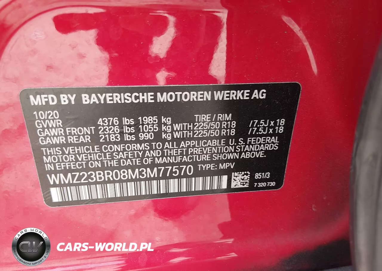 2021 Mini Countryman Oxford Edition VIN:WMZ23BR08M3M77570 - 9