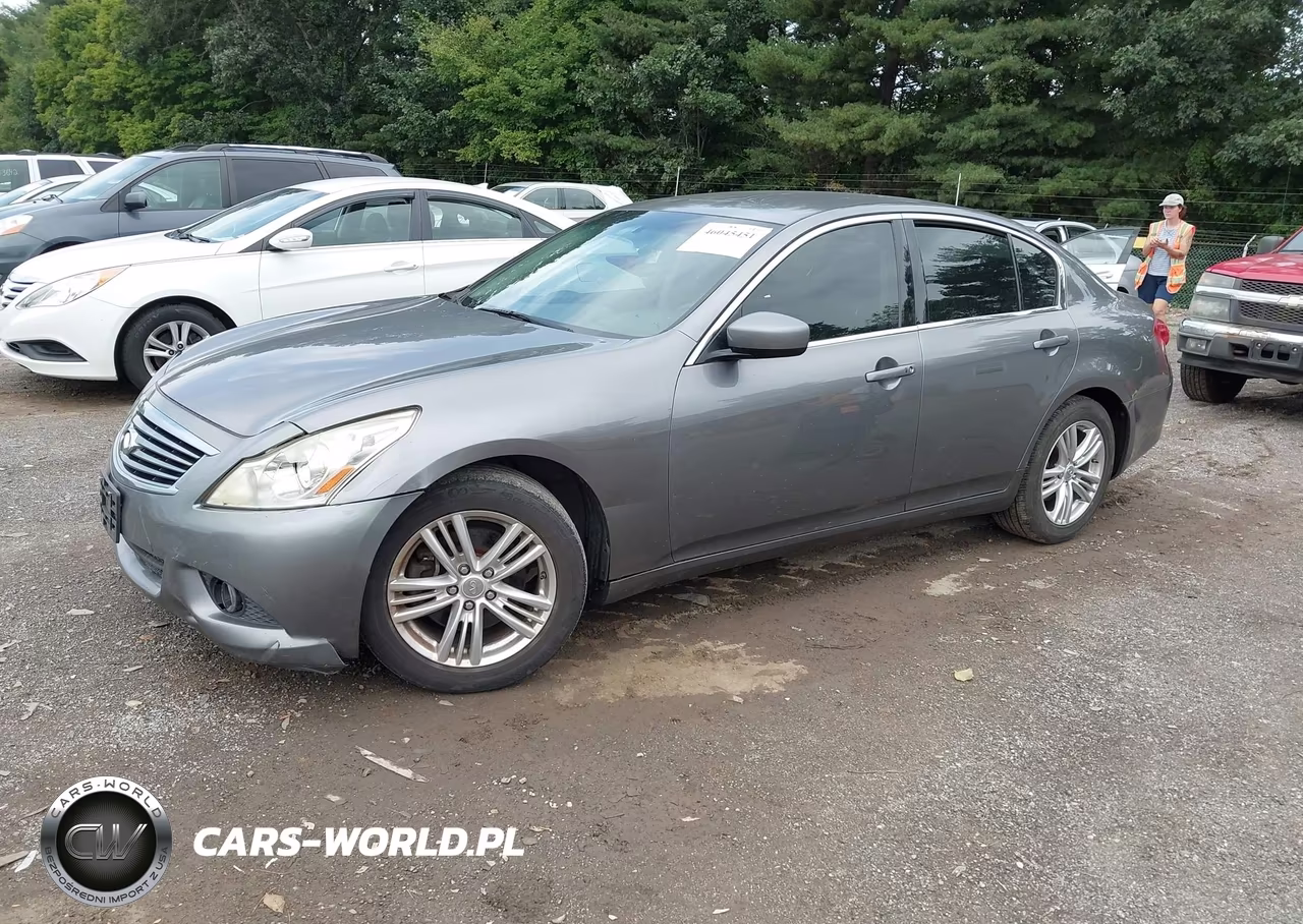 2012 Infiniti G25 VIN:JN1DV6AP1CM811856 - 2