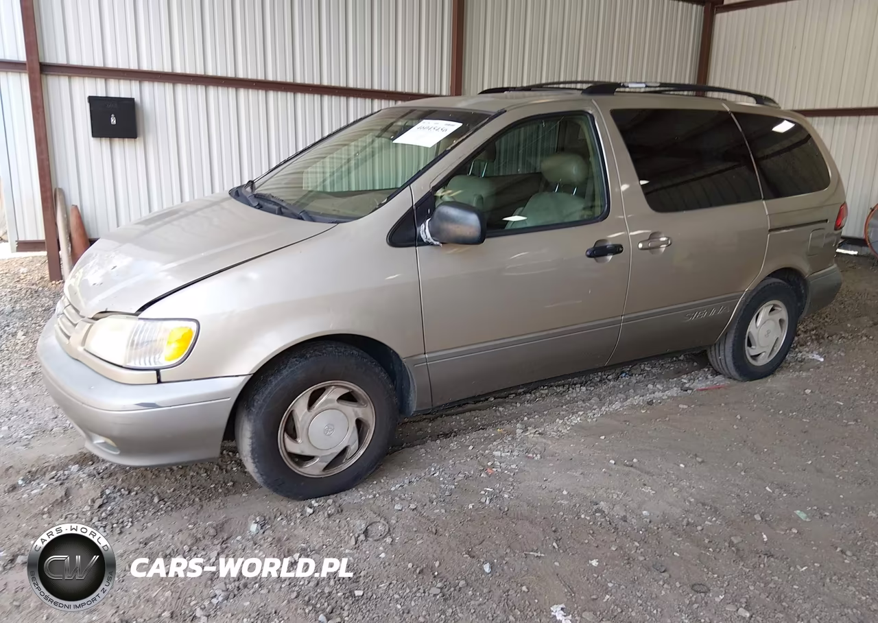 2003 Toyota Sienna Xle VIN:4T3ZF13C43U555678 - 2