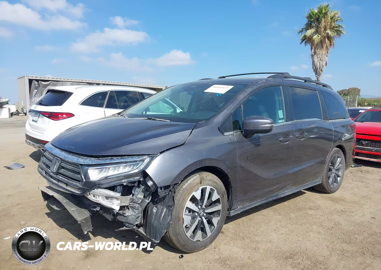 2026 Honda Odyssey Exl VIN:5FNRL6H63TB038547 - 2