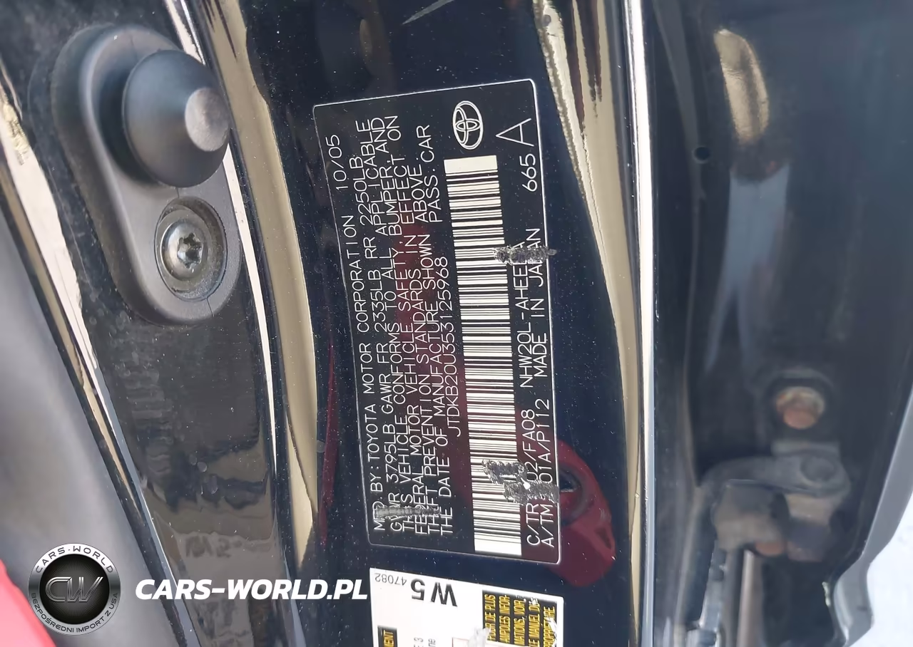2005 Toyota Prius VIN:JTDKB20U353125968 - 9