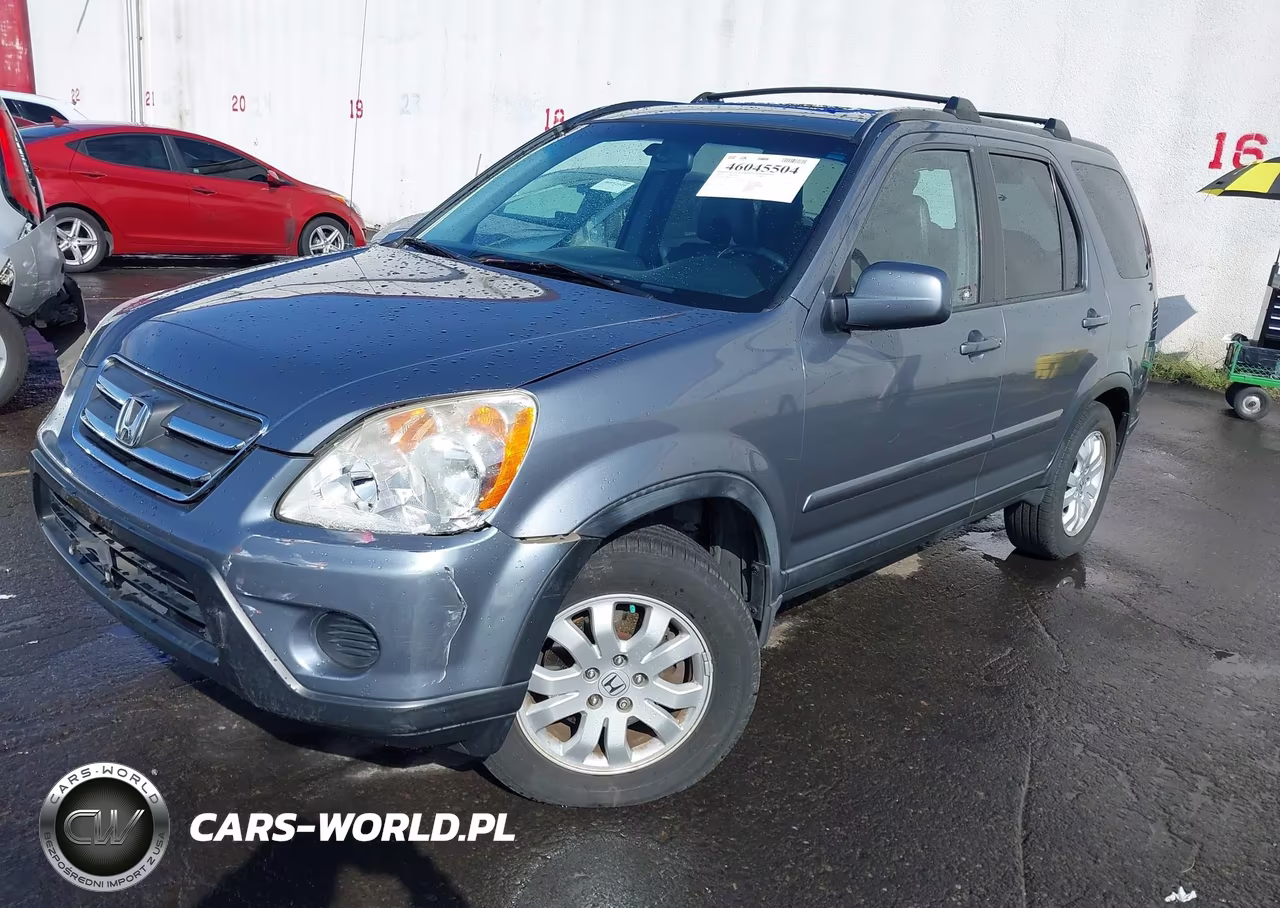 2006 Honda Cr-V Se VIN:JHLRD78986C015735 - 2