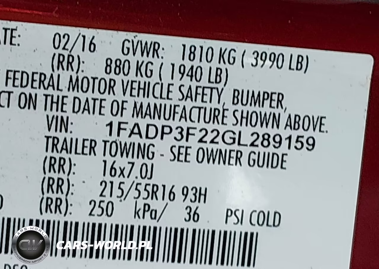 2016 Ford Focus Se VIN:1FADP3F22GL289159 - 9