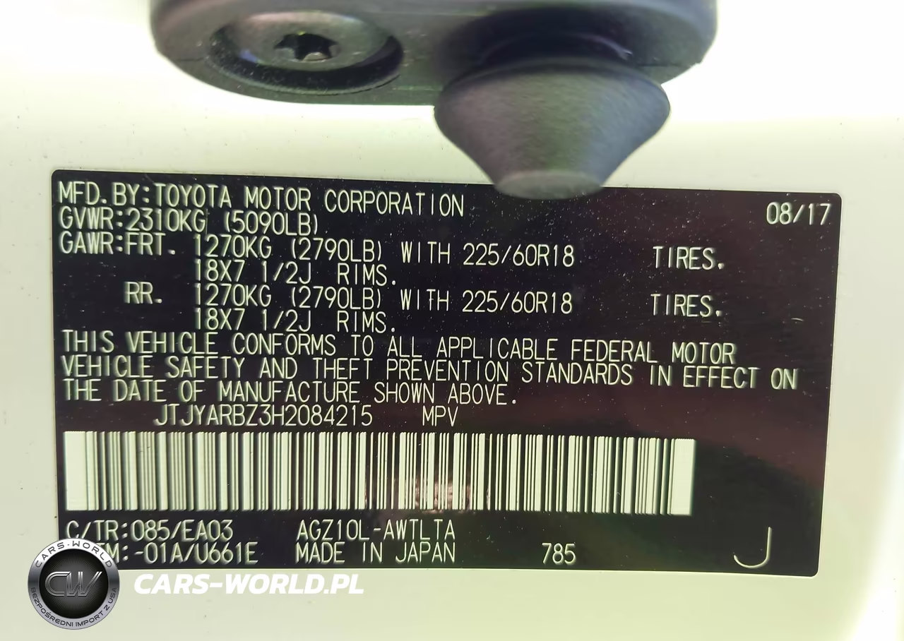 2017 Lexus Nx 200T VIN:JTJYARBZ3H2084215 - 9