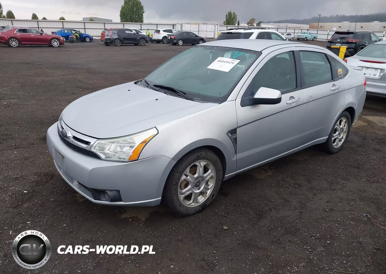 2008 Ford Focus Se-Ses VIN:1FAHP35N08W175822 - 2