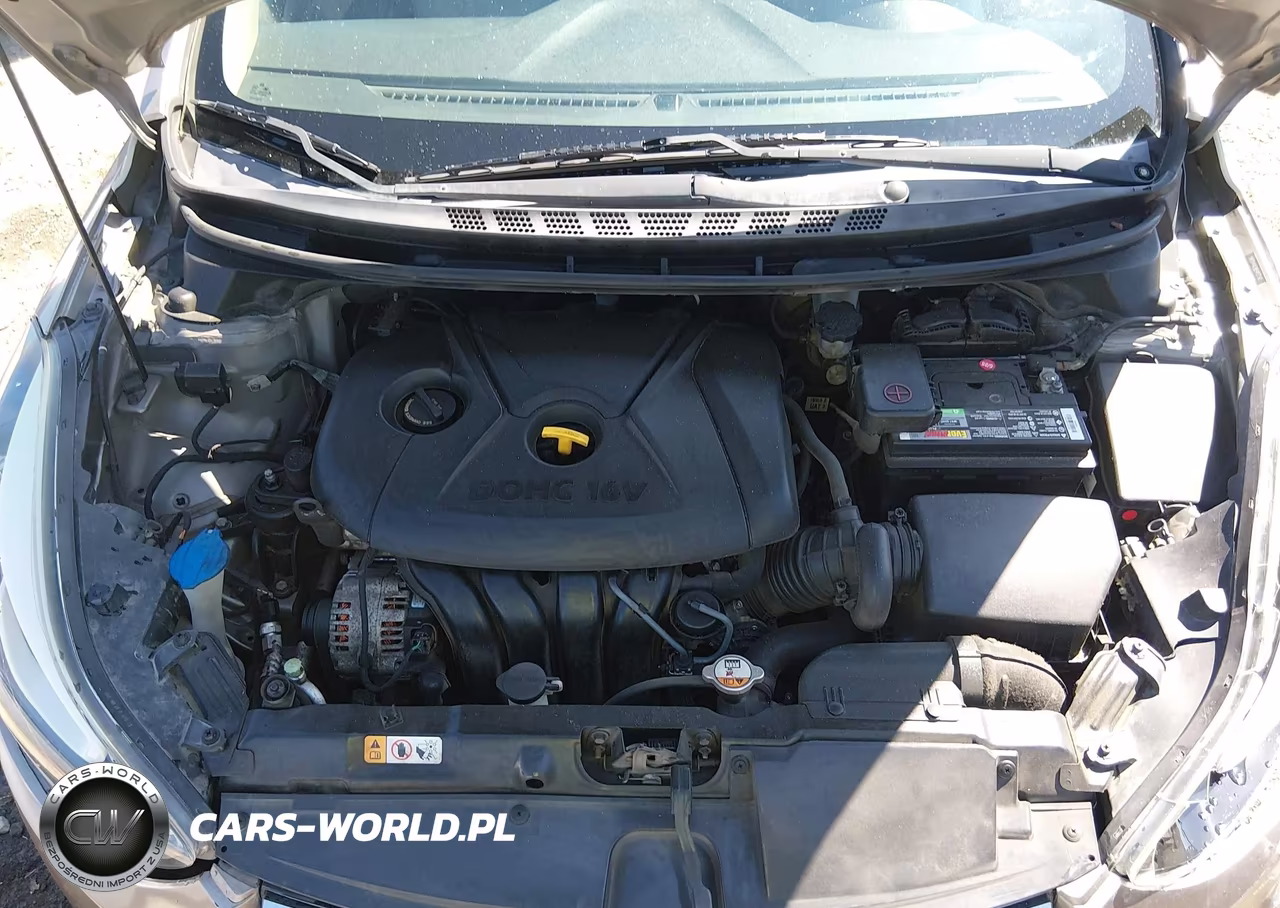 2014 Hyundai Elantra Se VIN:5NPDH4AE8EH482190 - 10