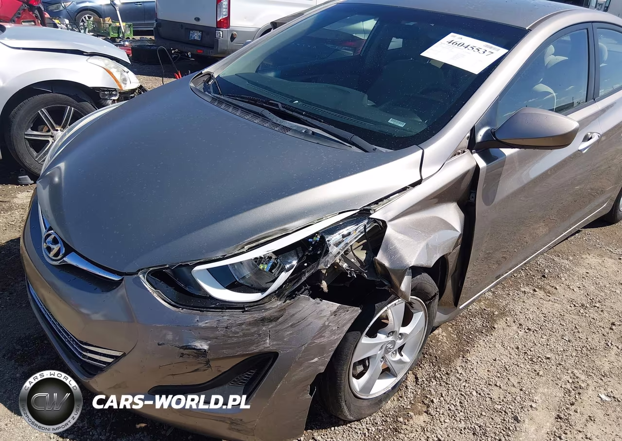 2014 Hyundai Elantra Se VIN:5NPDH4AE8EH482190 - 6