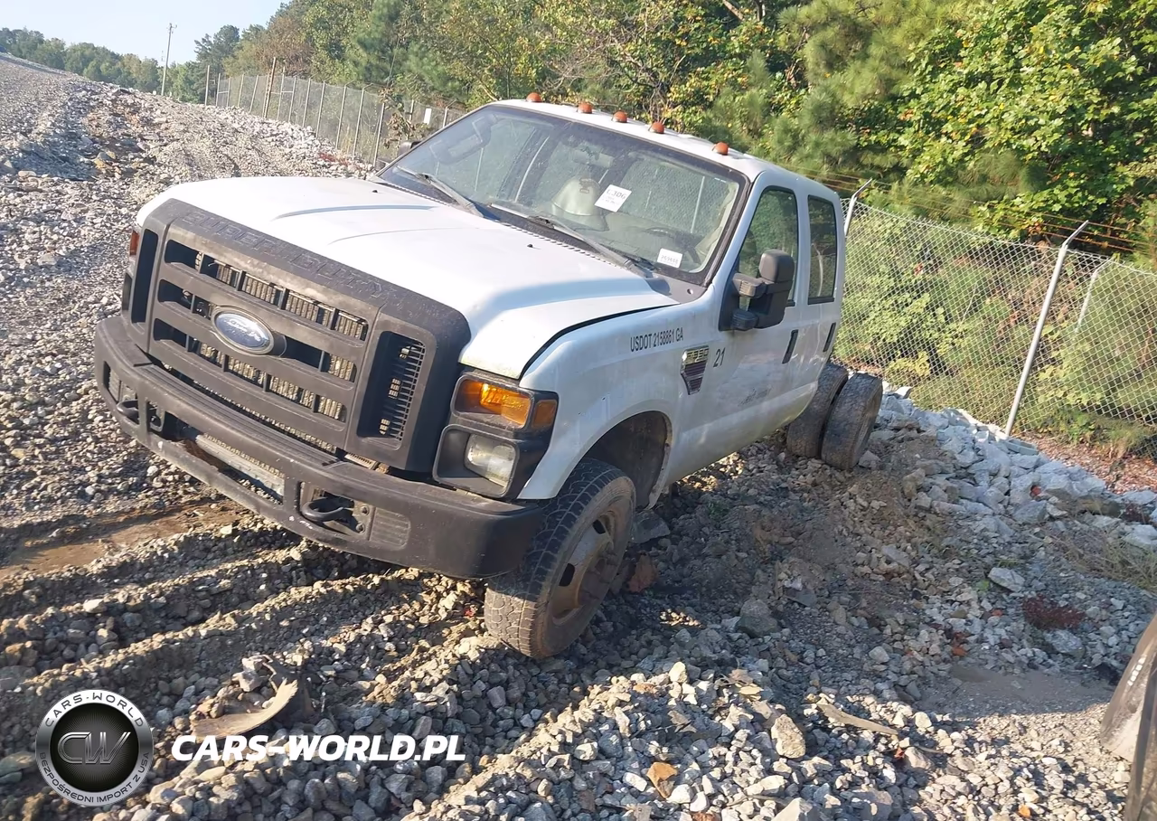 2008 Ford Super Duty F-350 Drw Lariat-Xl-Xlt VIN:1FDWW37R08EC03656 - 2