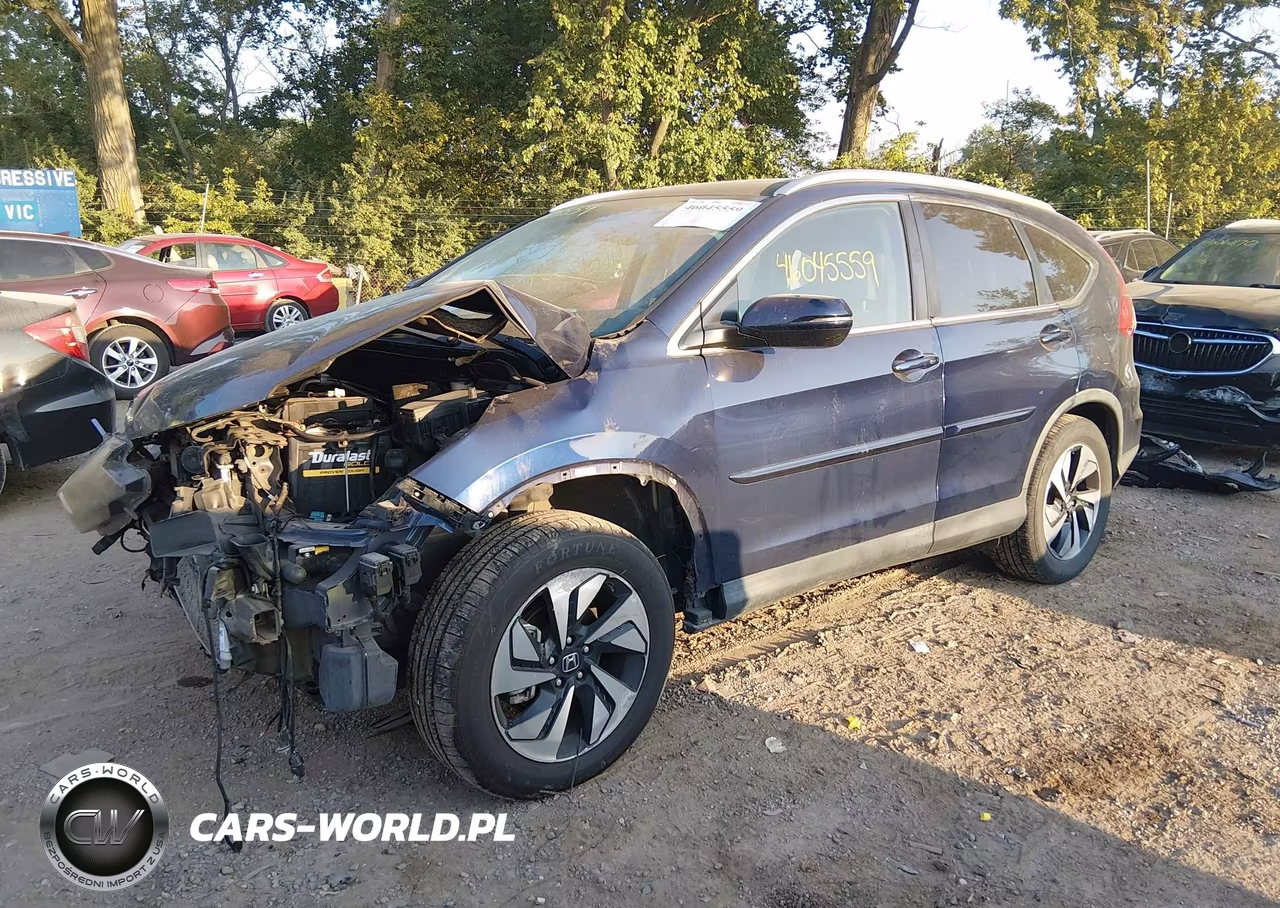 2015 Honda Cr-V Touring VIN:5J6RM4H97FL099049 - 2