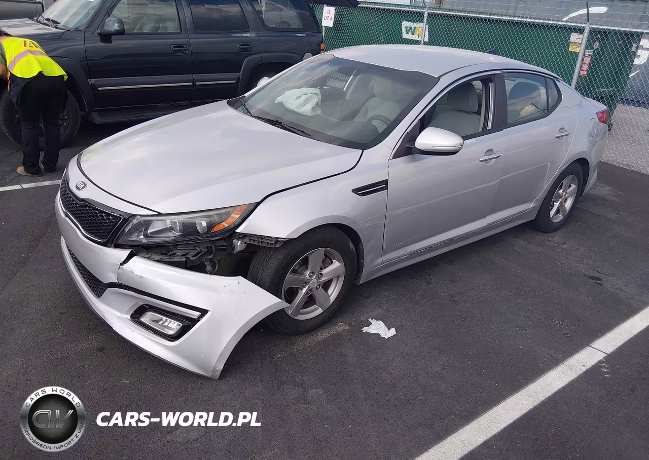 2015 Kia Optima Lx VIN:5XXGM4A7XFG380557 - 2