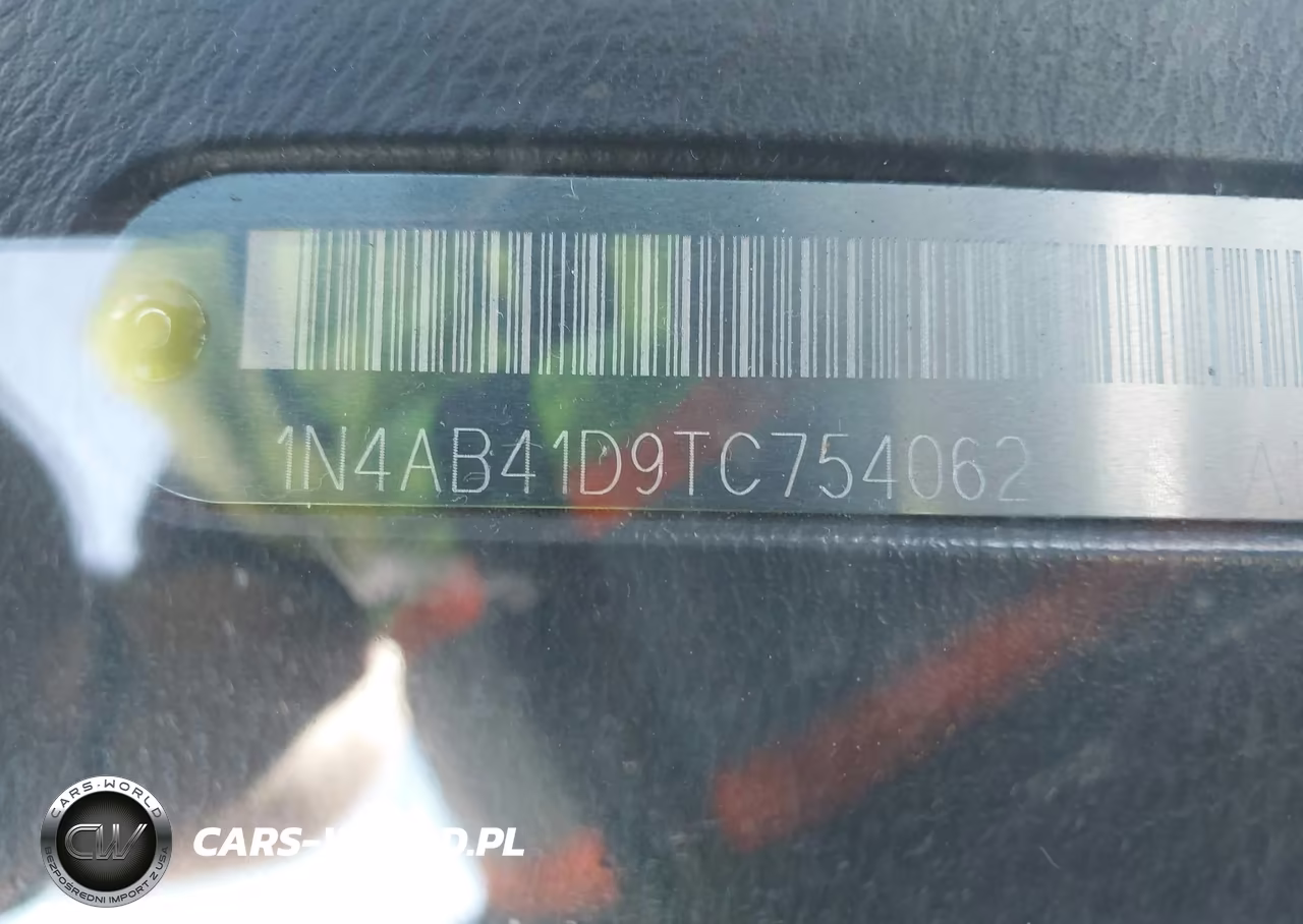 1996 Nissan Sentra E-Xe-Gxe-Gle VIN:1N4AB41D9TC754062 - 9