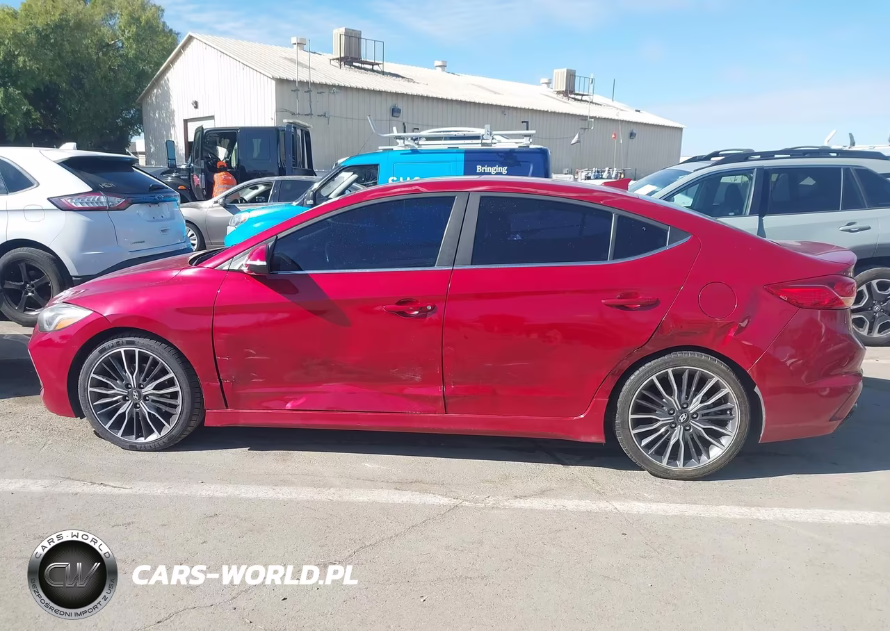 2018 Hyundai Elantra Sport VIN:KMHD04LB2JU523726 - 14