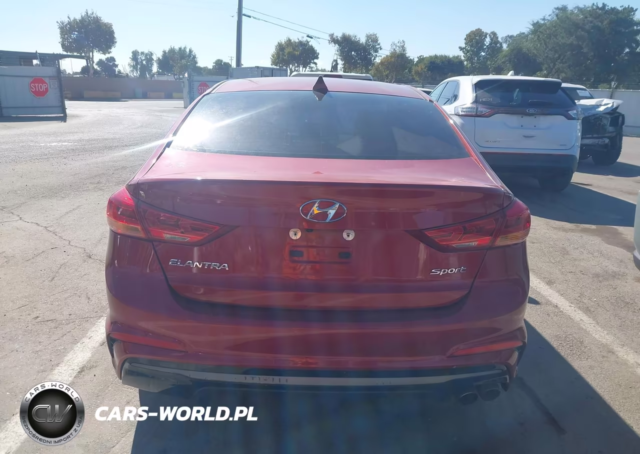 2018 Hyundai Elantra Sport VIN:KMHD04LB2JU523726 - 16