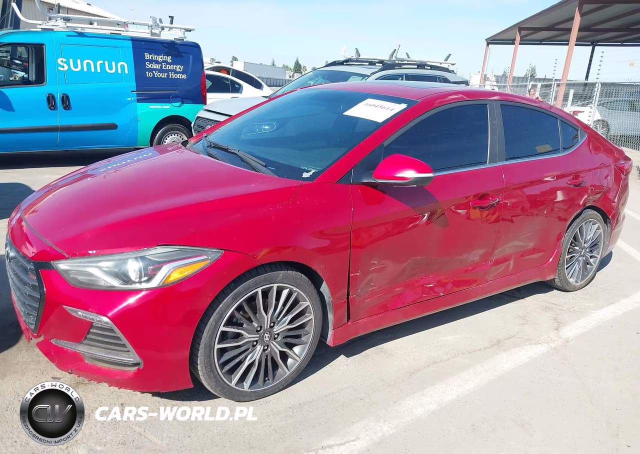 2018 Hyundai Elantra Sport VIN:KMHD04LB2JU523726 - 6