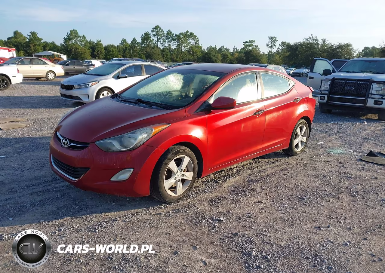 2012 Hyundai Elantra Gls (Ulsan Plant) VIN:KMHDH4AE0CU284265 - 2