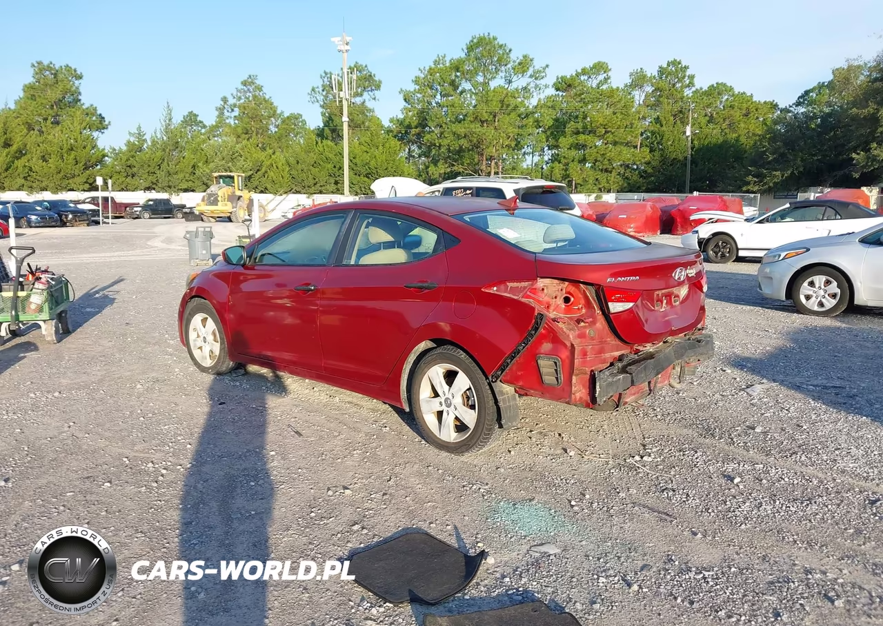 2012 Hyundai Elantra Gls (Ulsan Plant) VIN:KMHDH4AE0CU284265 - 3