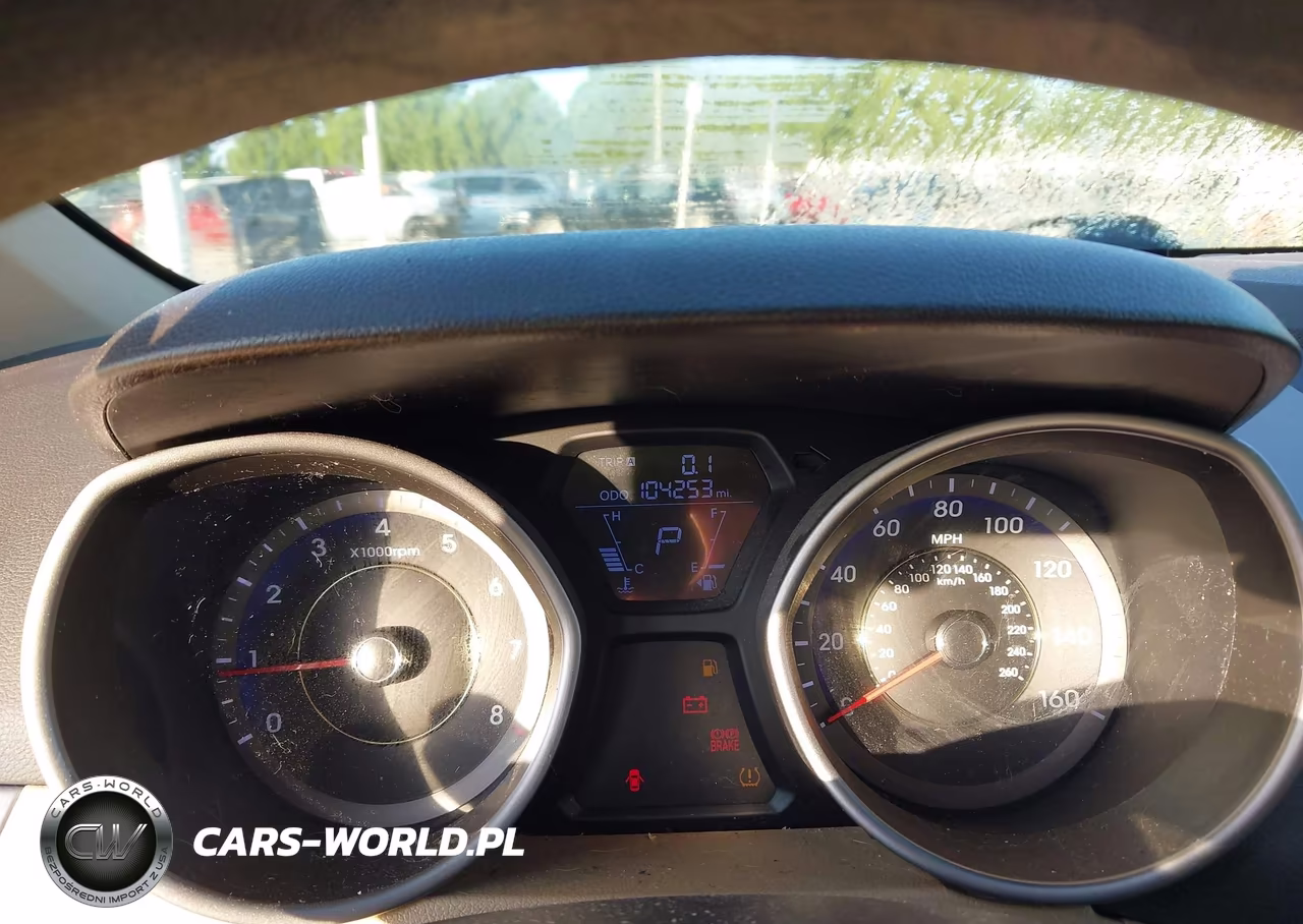 2012 Hyundai Elantra Gls (Ulsan Plant) VIN:KMHDH4AE0CU284265 - 7