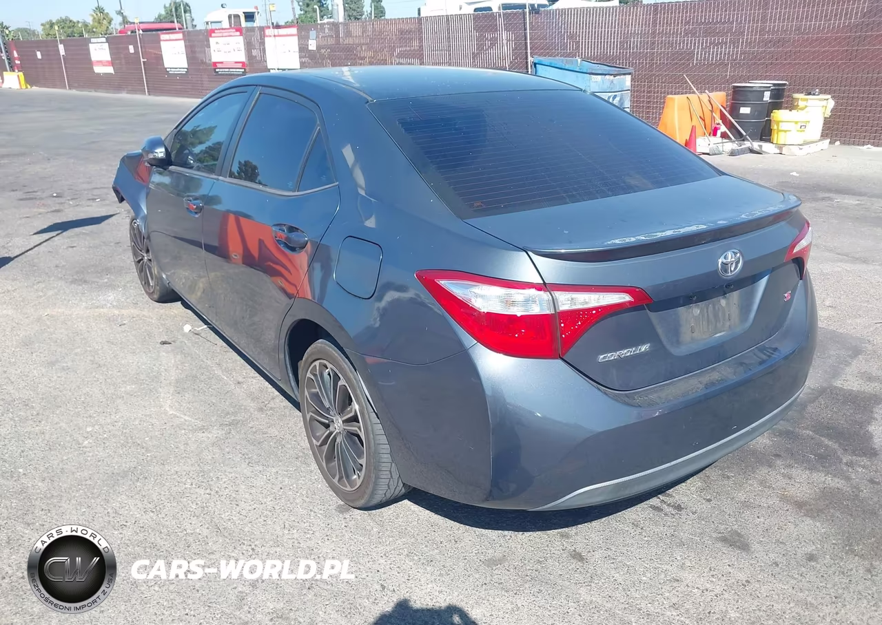 2015 Toyota Corolla S Plus VIN:5YFBURHEXFP321138 - 3