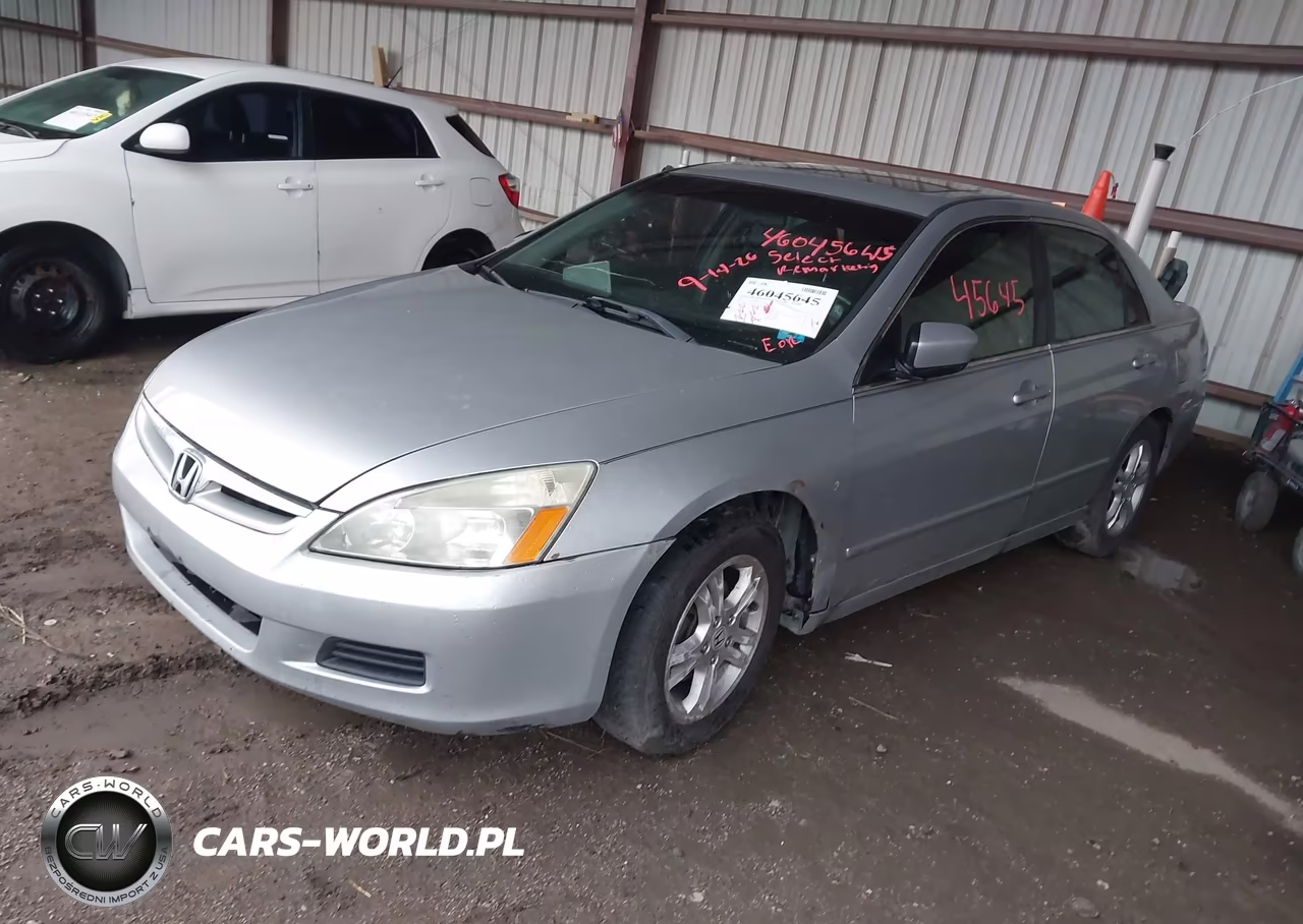 2007 Honda Accord 2.4 Ex VIN:1HGCM56857A160568 - 2