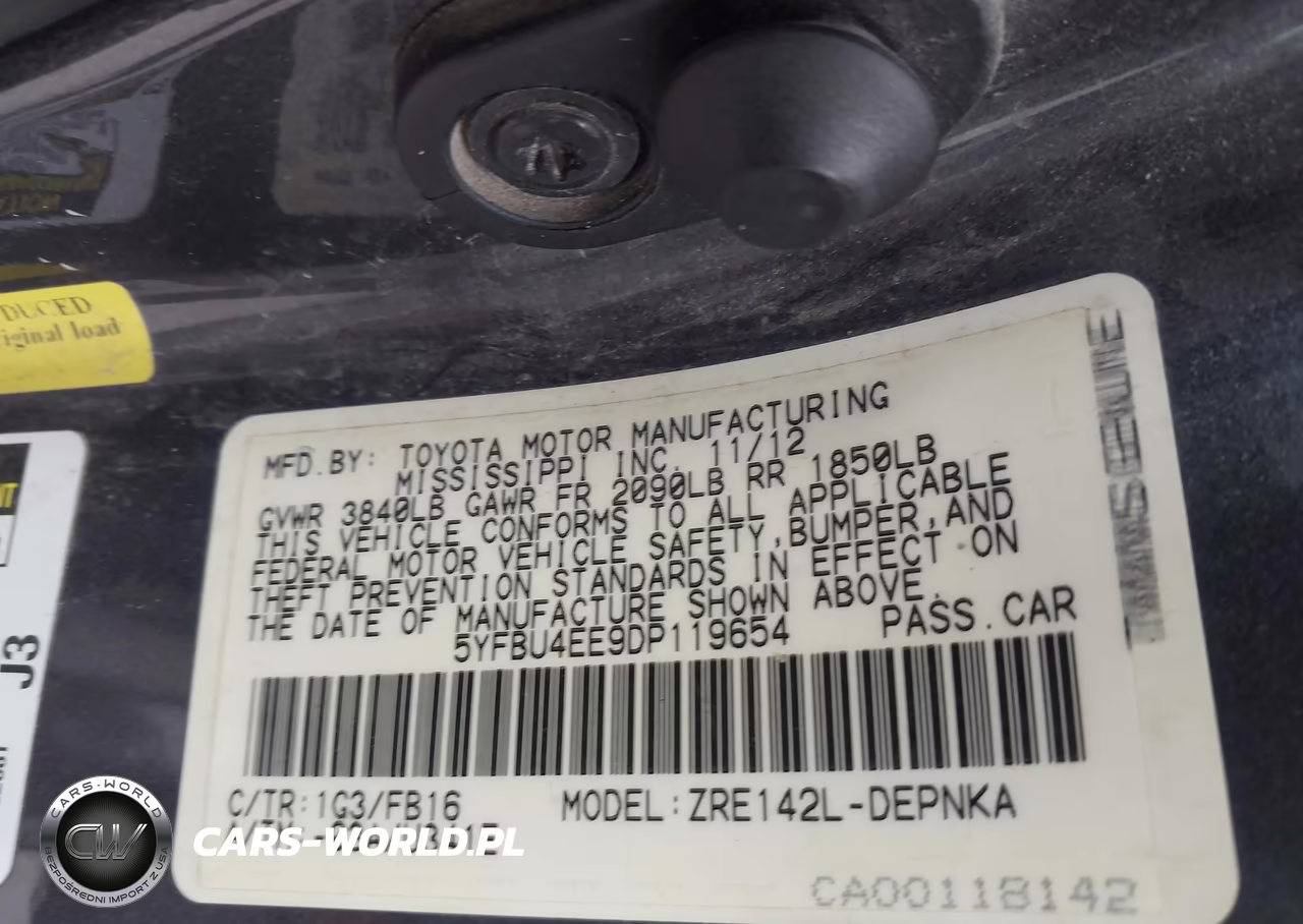 2013 Toyota Corolla Le VIN:5YFBU4EE9DP119654 - 9