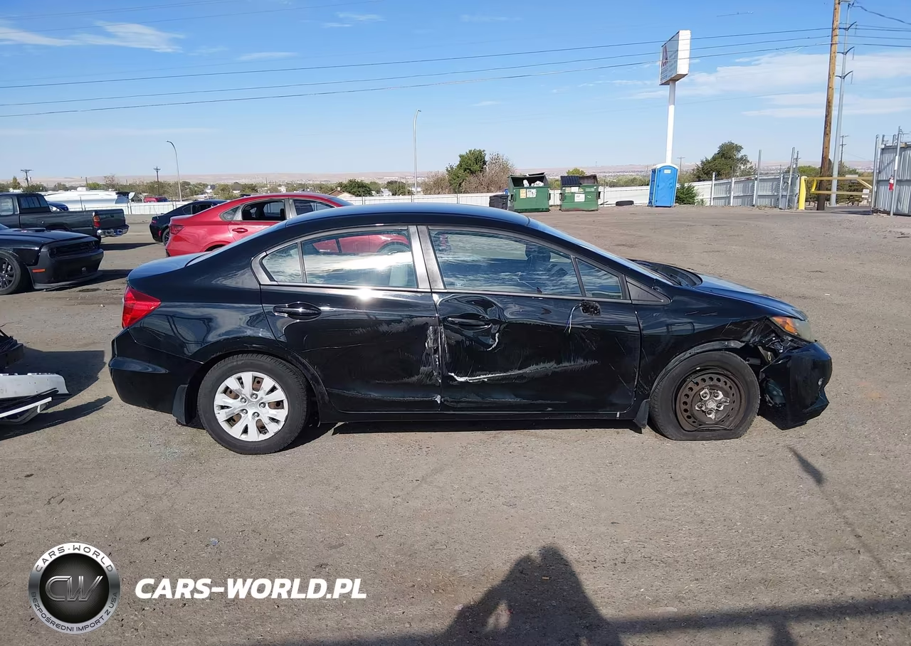 2012 Honda Civic Lx VIN:19XFB2F56CE096098 - 13