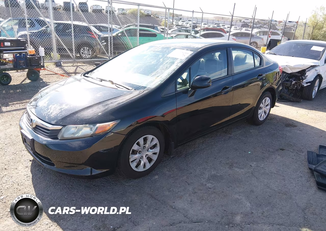 2012 Honda Civic Lx VIN:19XFB2F56CE096098 - 2