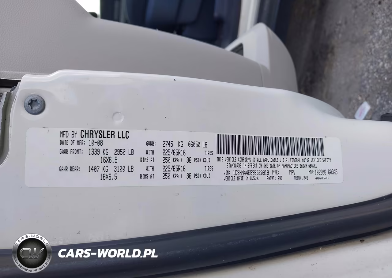 2009 Dodge Grand Caravan Se VIN:1D8HN44E89B520919 - 9