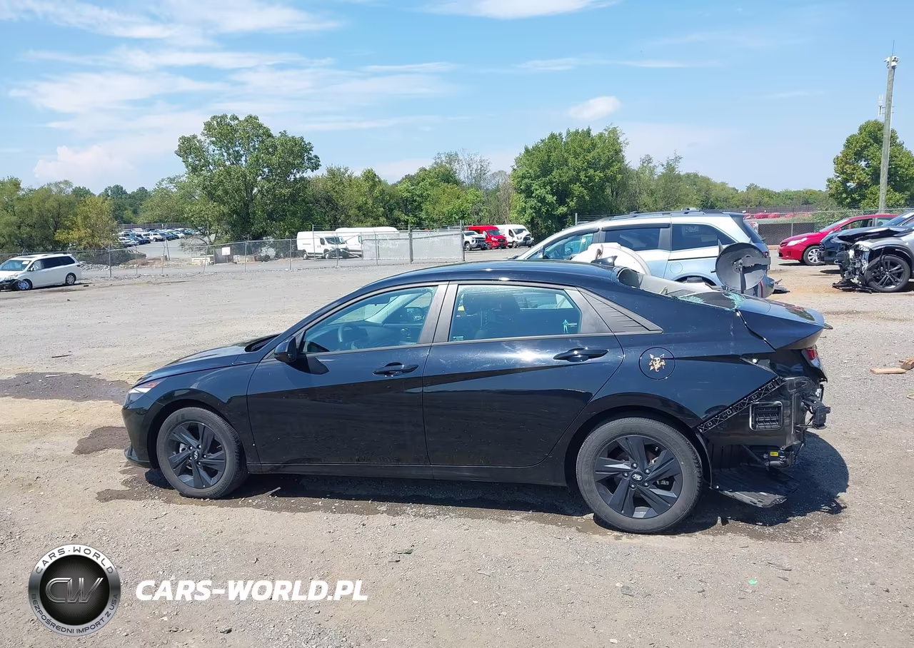 2023 Hyundai Elantra Hybrid Blue VIN:KMHLM4AJ5PU088591 - 15