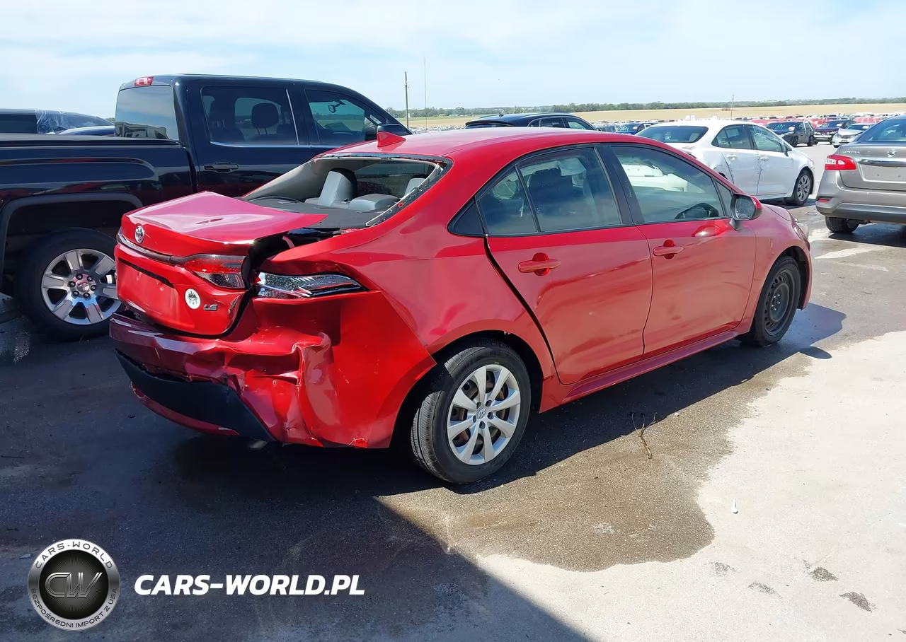 2020 Toyota Corolla Le VIN:JTDEPRAE8LJ022200 - 4