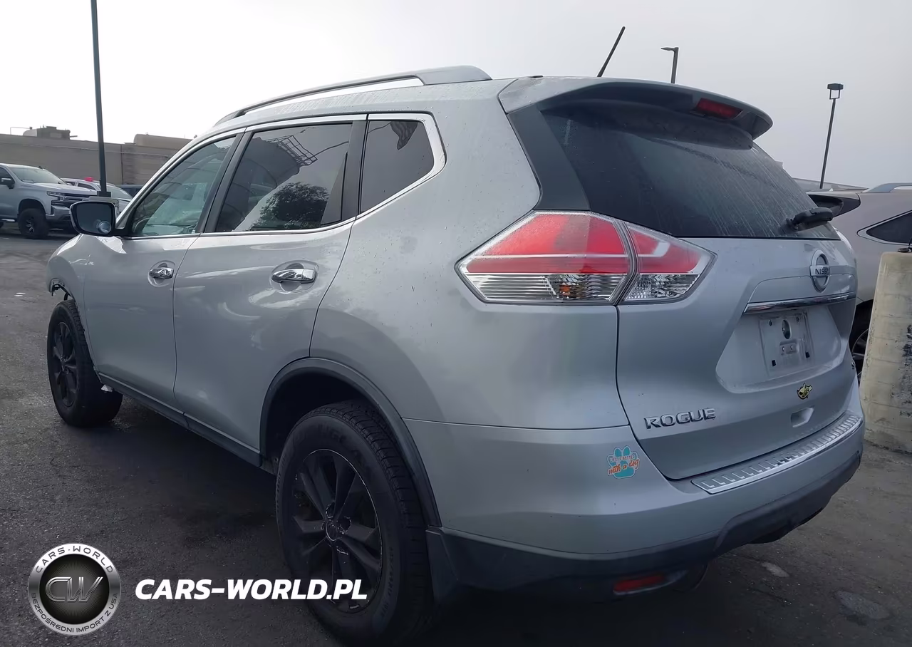 2015 Nissan Rogue Sv VIN:KNMAT2MTXFP543478 - 3