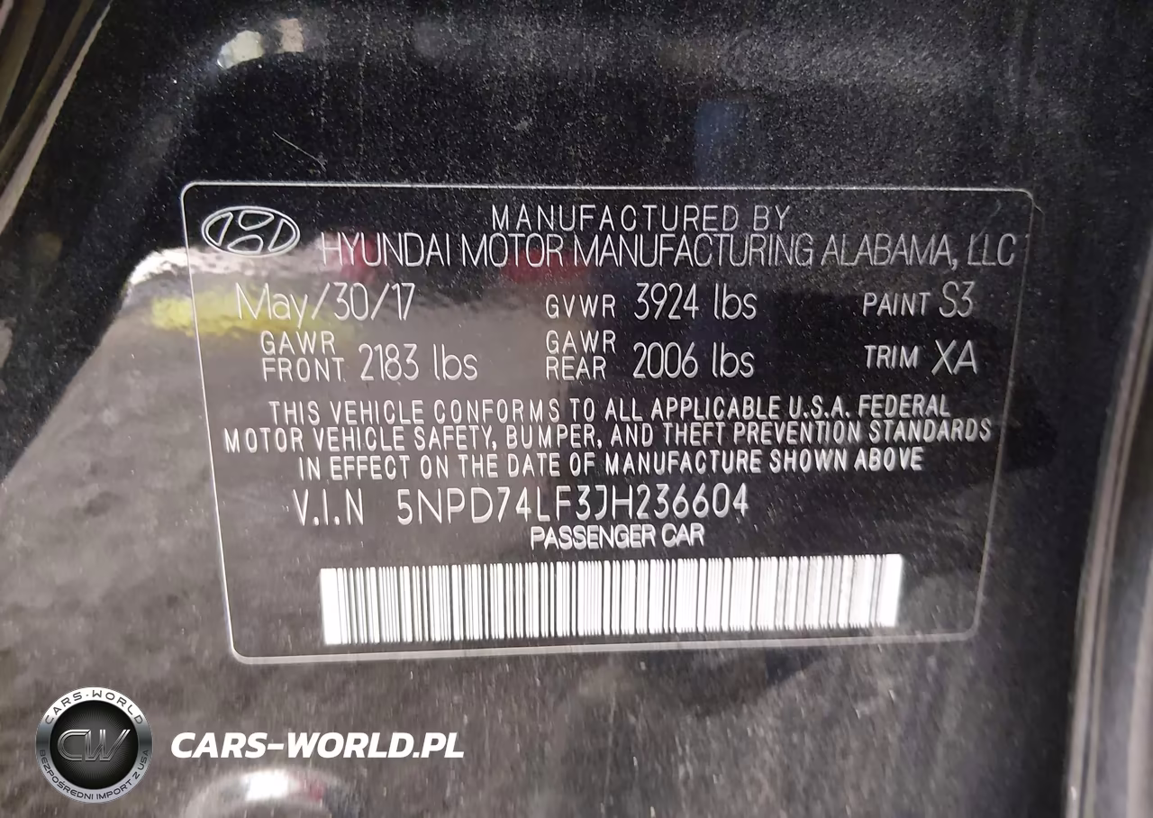 2018 Hyundai Elantra Se VIN:5NPD74LF3JH236604 - 9