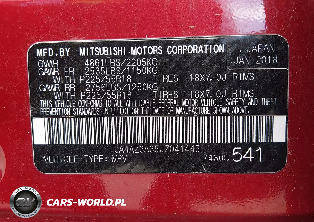 2018 Mitsubishi Outlander Se VIN:JA4AZ3A35JZ041445 - 9