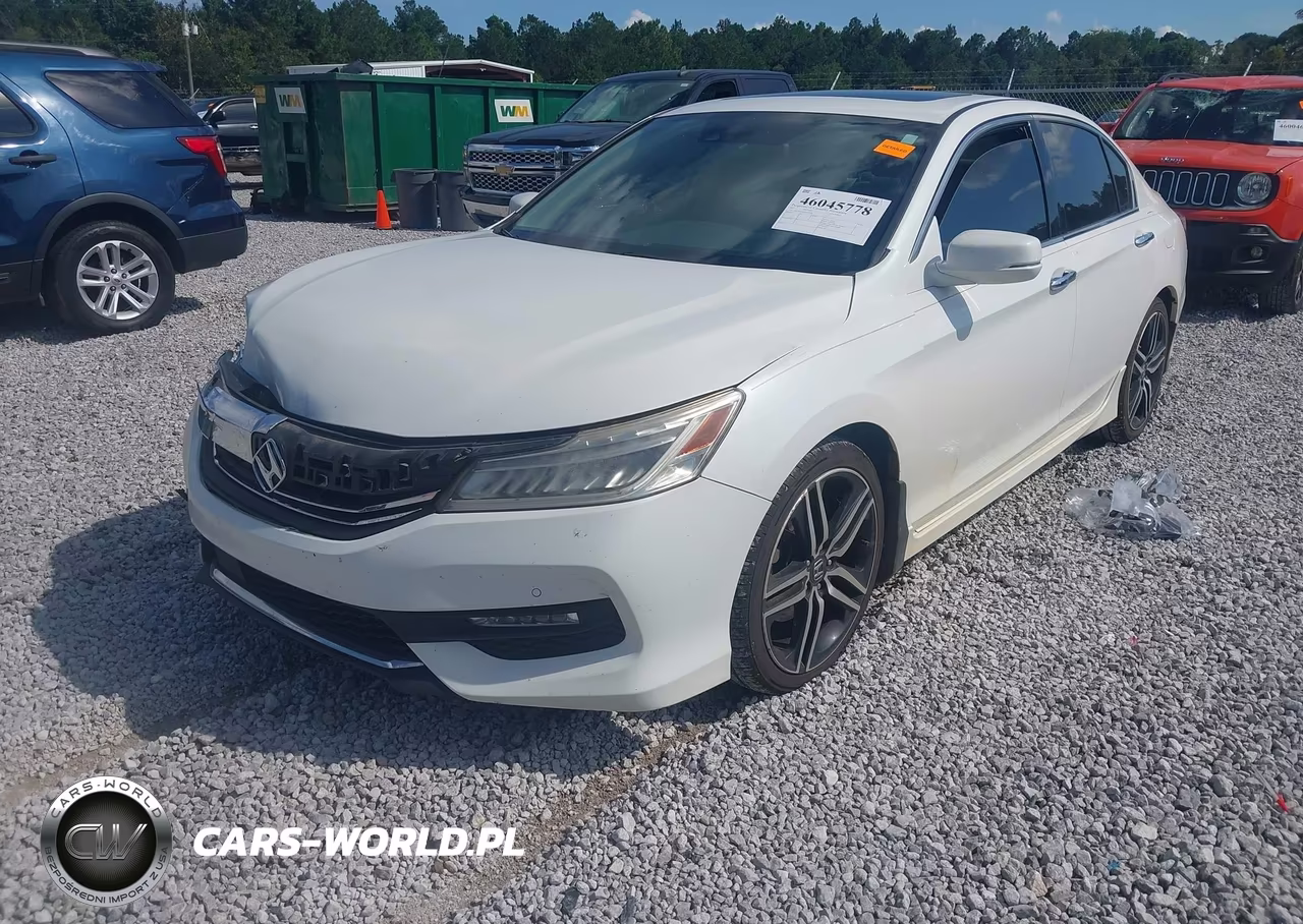 2017 Honda Accord Touring V6 VIN:1HGCR3F94HA003002 - 2