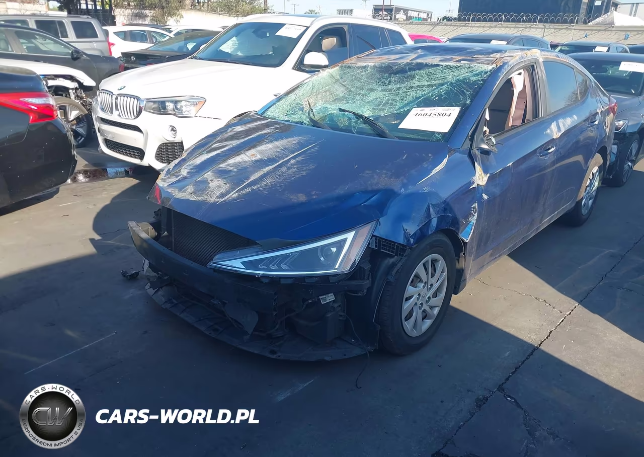 2019 Hyundai Elantra Se VIN:5NPD74LF4KH497614 - 2