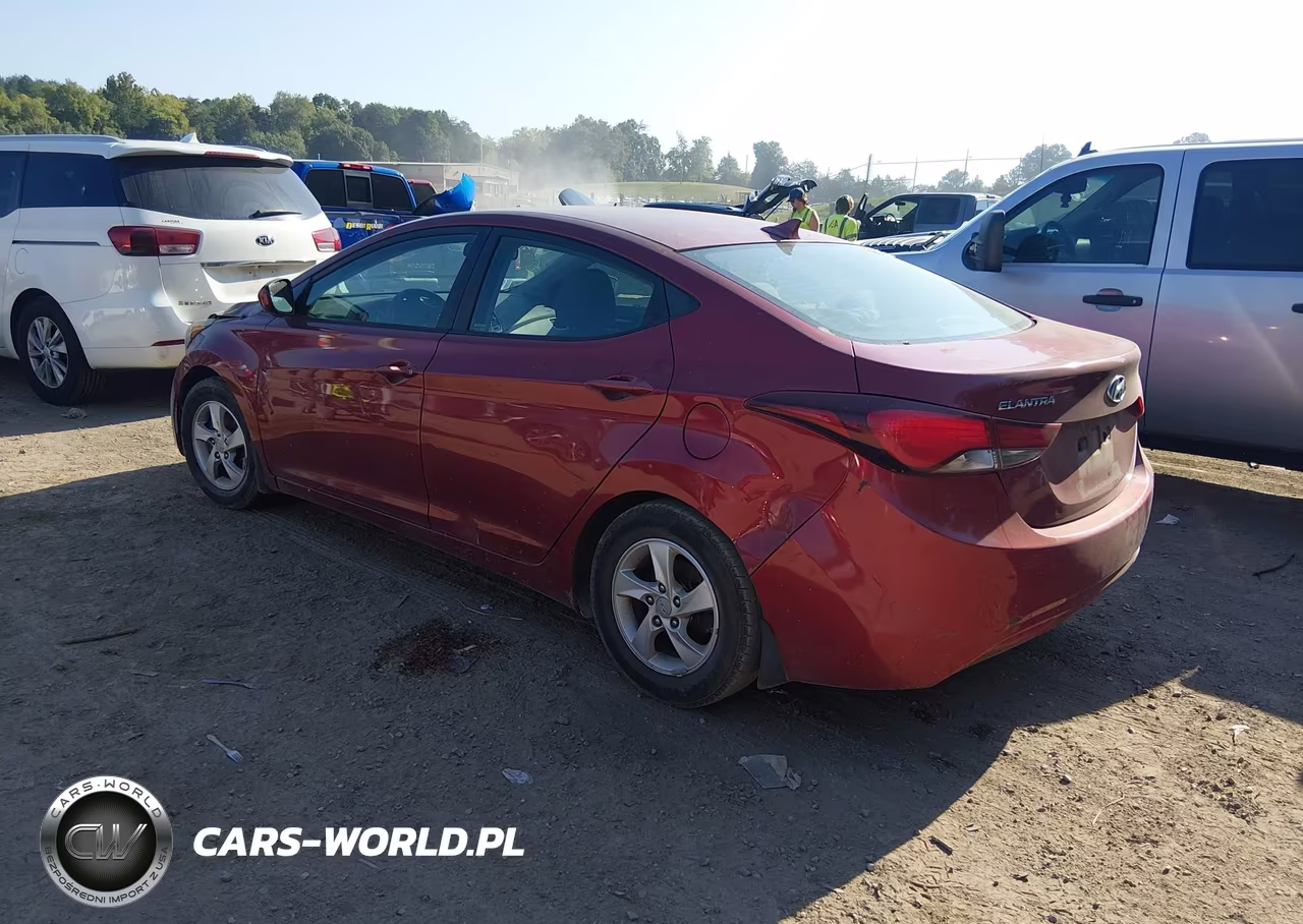 2015 Hyundai Elantra Se VIN:5NPDH4AEXFH558090 - 3