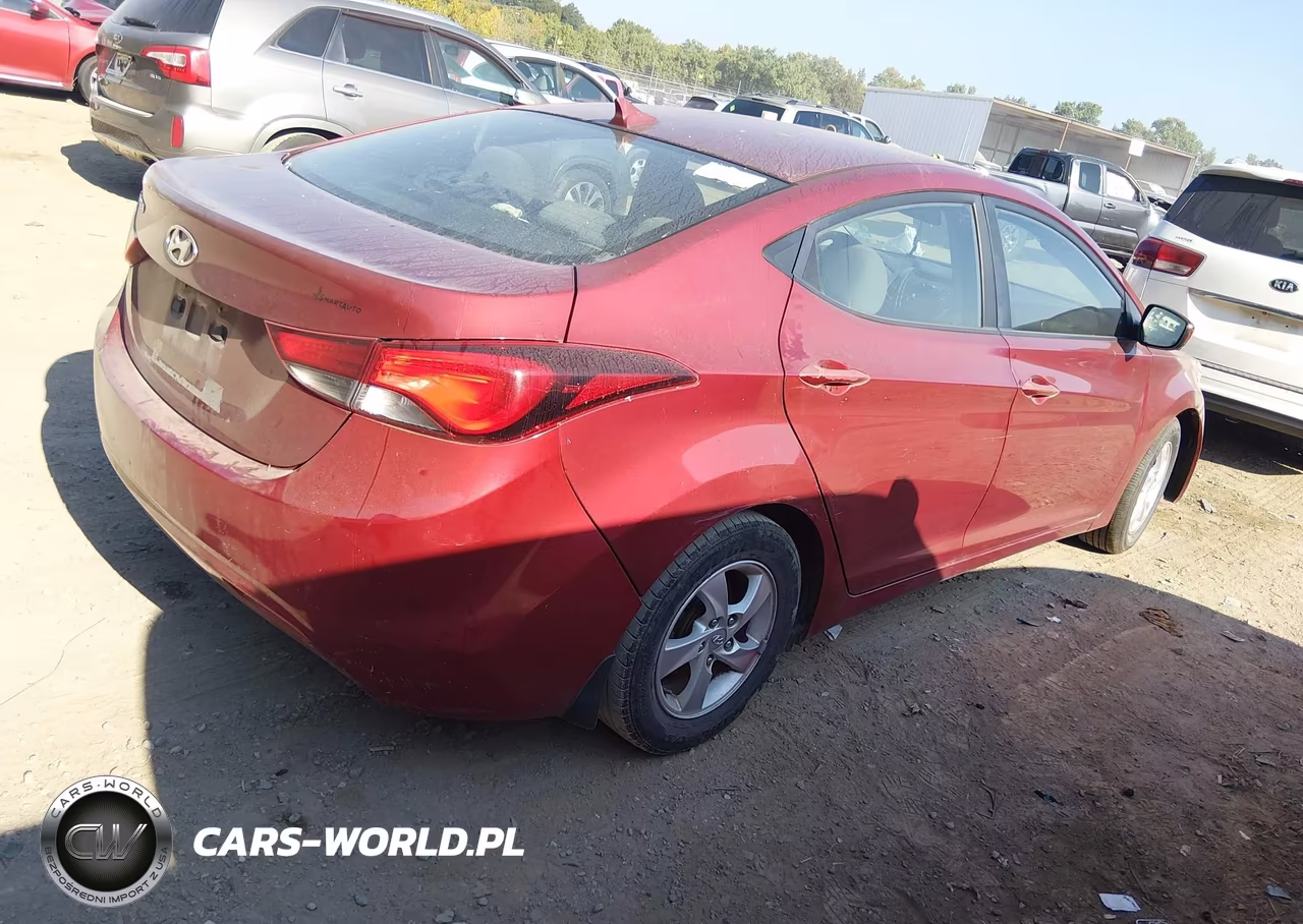 2015 Hyundai Elantra Se VIN:5NPDH4AEXFH558090 - 4
