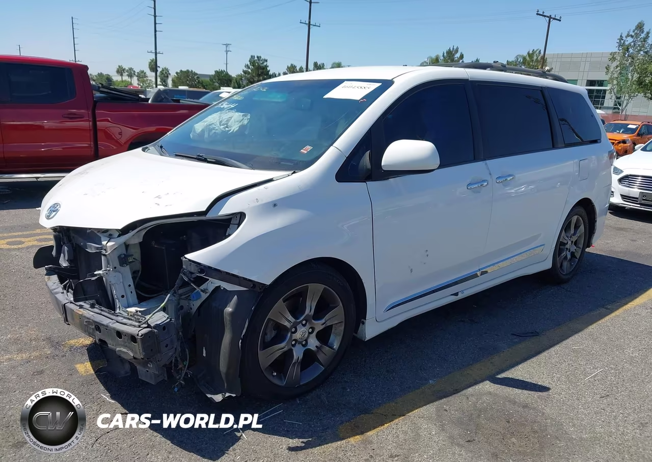 2015 Toyota Sienna Se 8 Passenger VIN:5TDXK3DC5FS605622 - 2