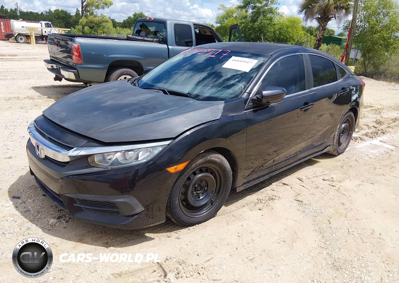 2016 Honda Civic Lx VIN:19XFC2F55GE007186 - 2