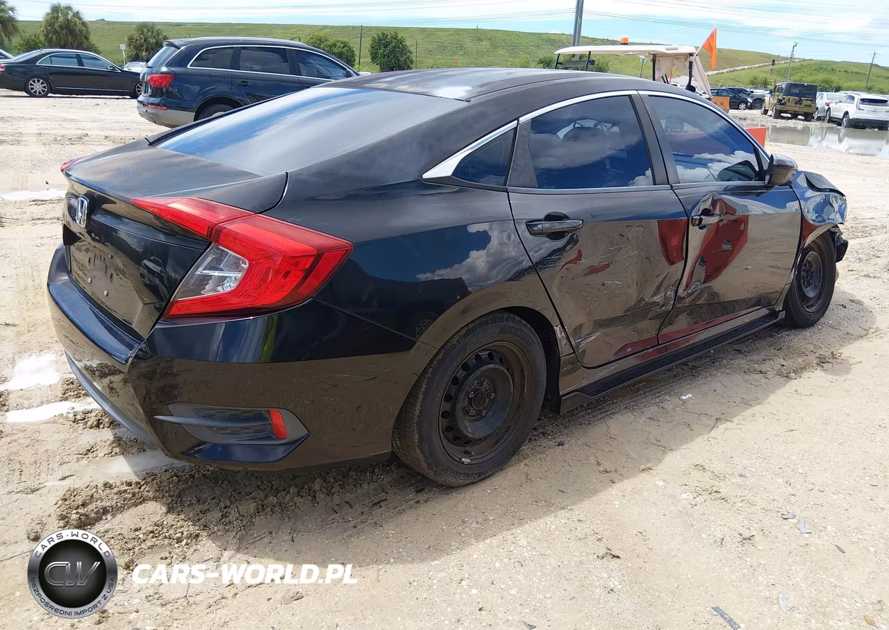 2016 Honda Civic Lx VIN:19XFC2F55GE007186 - 4