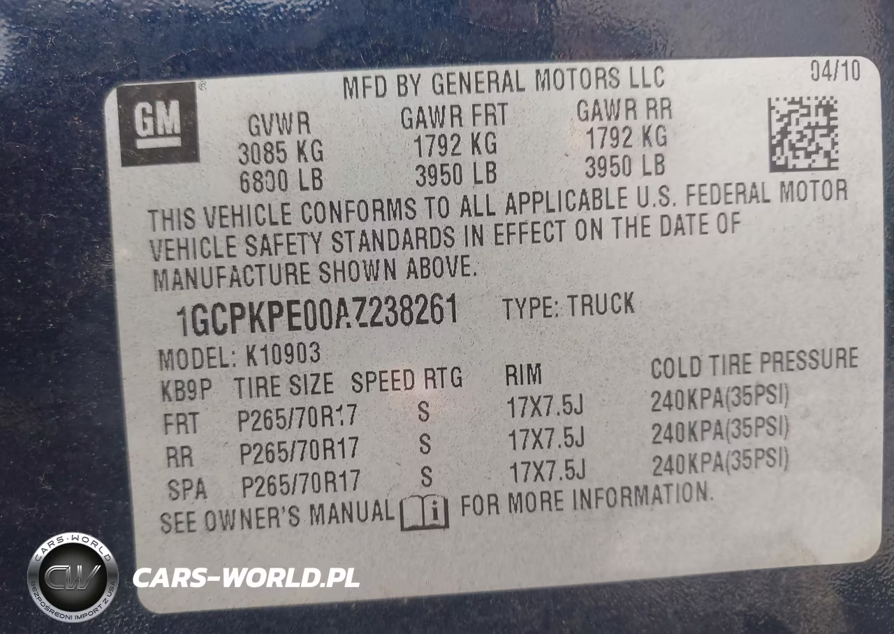 2010 Chevrolet Silverado 1500 Work Truck VIN:1GCPKPE00AZ238261 - 9