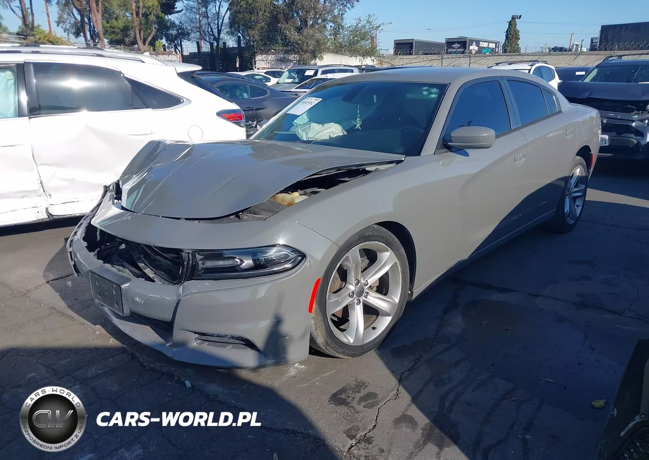2017 Dodge Charger Sxt Rwd VIN:2C3CDXHG8HH630324 - 2