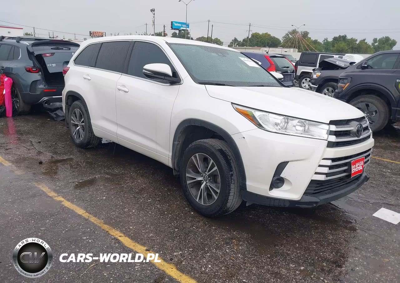 2017 Toyota Highlander Le VIN:5TDZZRFH0HS230225 - 1