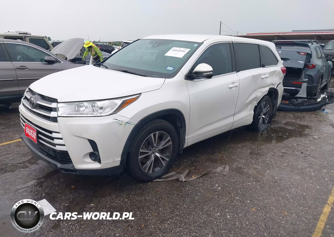 2017 Toyota Highlander Le VIN:5TDZZRFH0HS230225 - 2