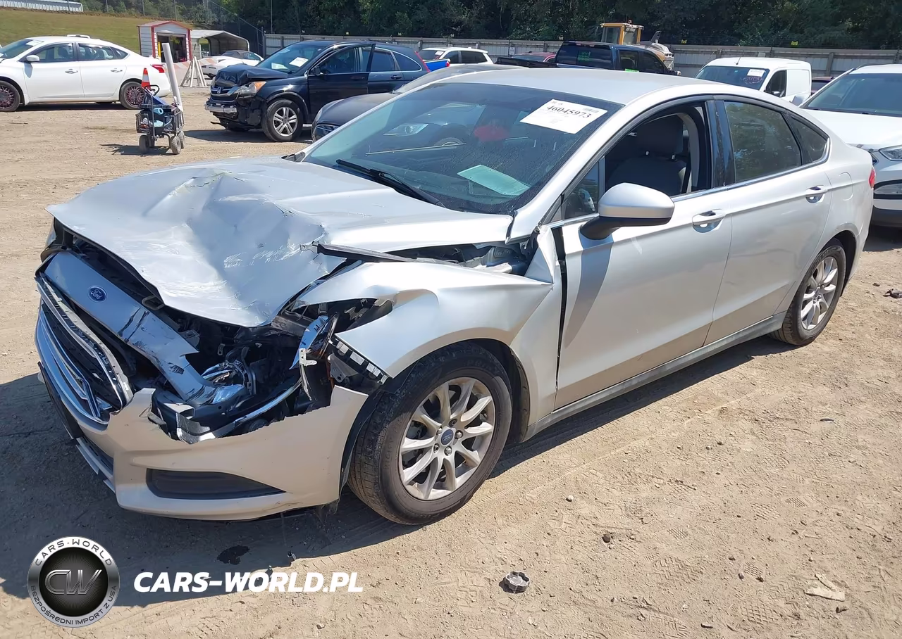 2016 Ford Fusion S VIN:1FA6P0G79G5121377 - 2