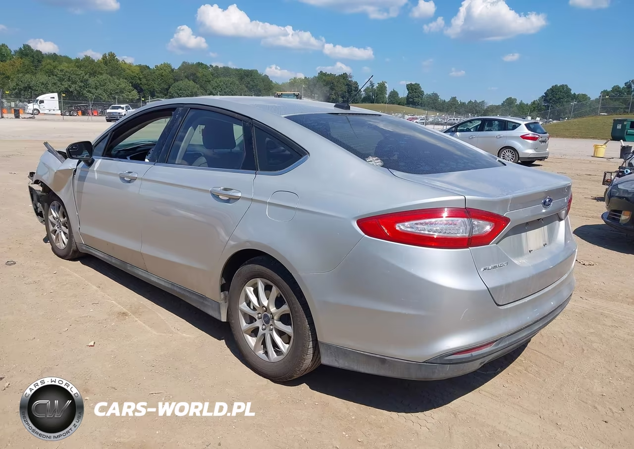 2016 Ford Fusion S VIN:1FA6P0G79G5121377 - 3