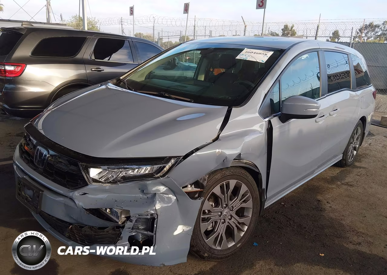 2025 Honda Odyssey Touring VIN:5FNRL6H88SB044313 - 2