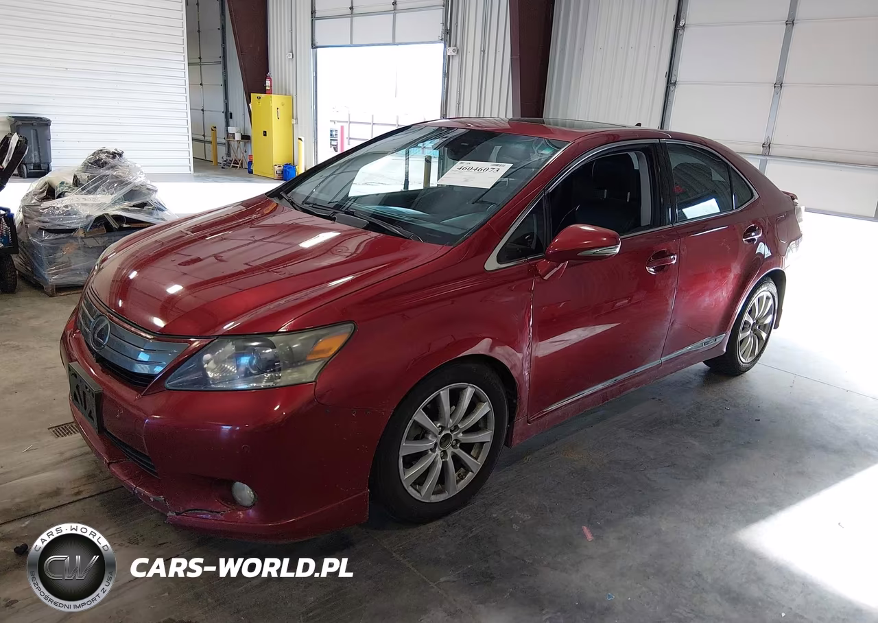 2010 Lexus Hs 250H Premium VIN:JTHBB1BA9A2005233 - 2