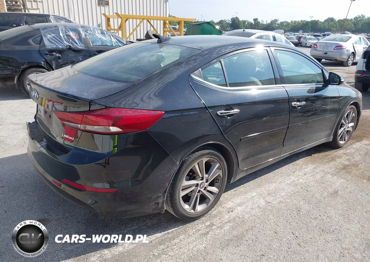 2017 Hyundai Elantra Limited VIN:5NPD84LF4HH016718 - 4