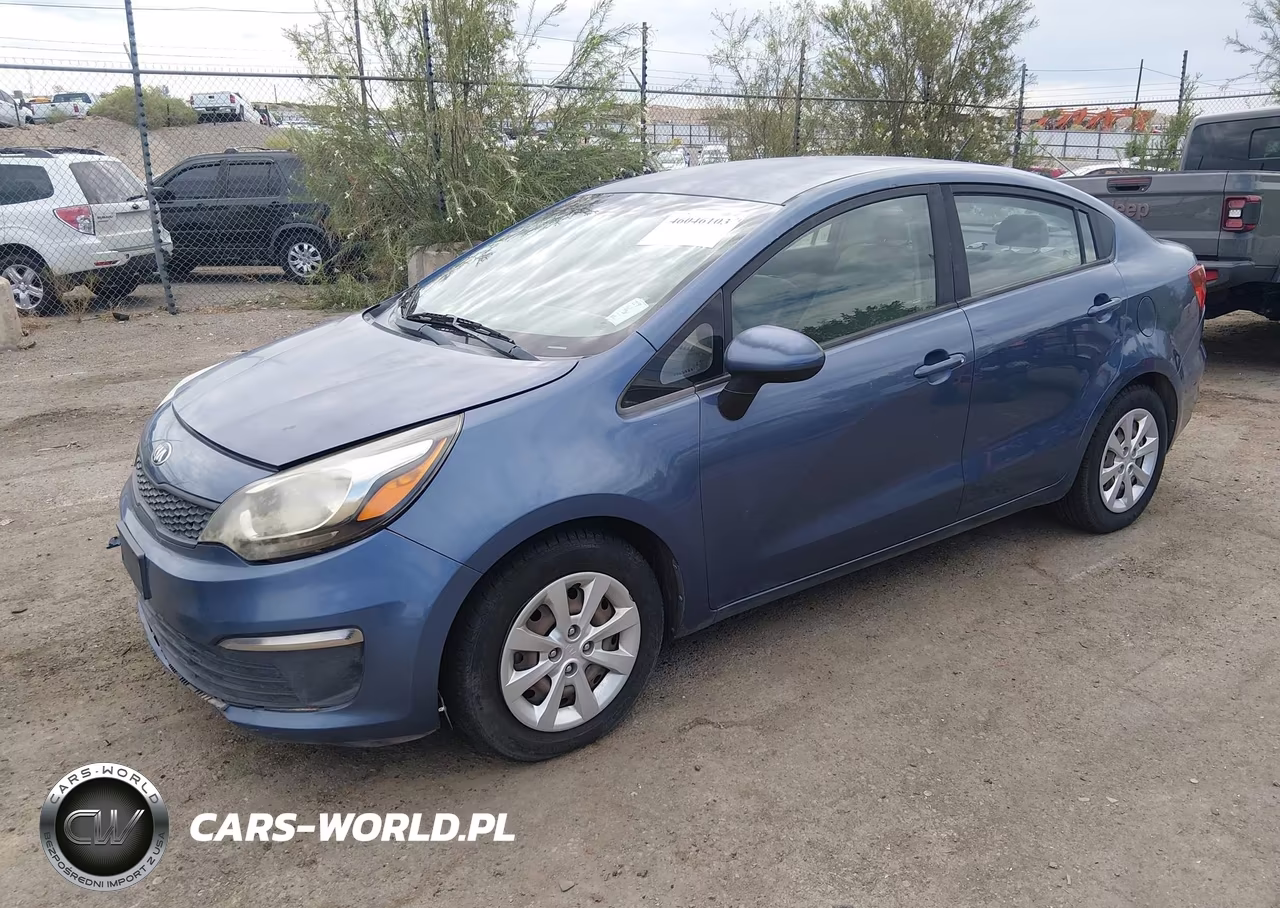 2016 Kia Rio Lx VIN:KNADM4A32G6684561 - 2