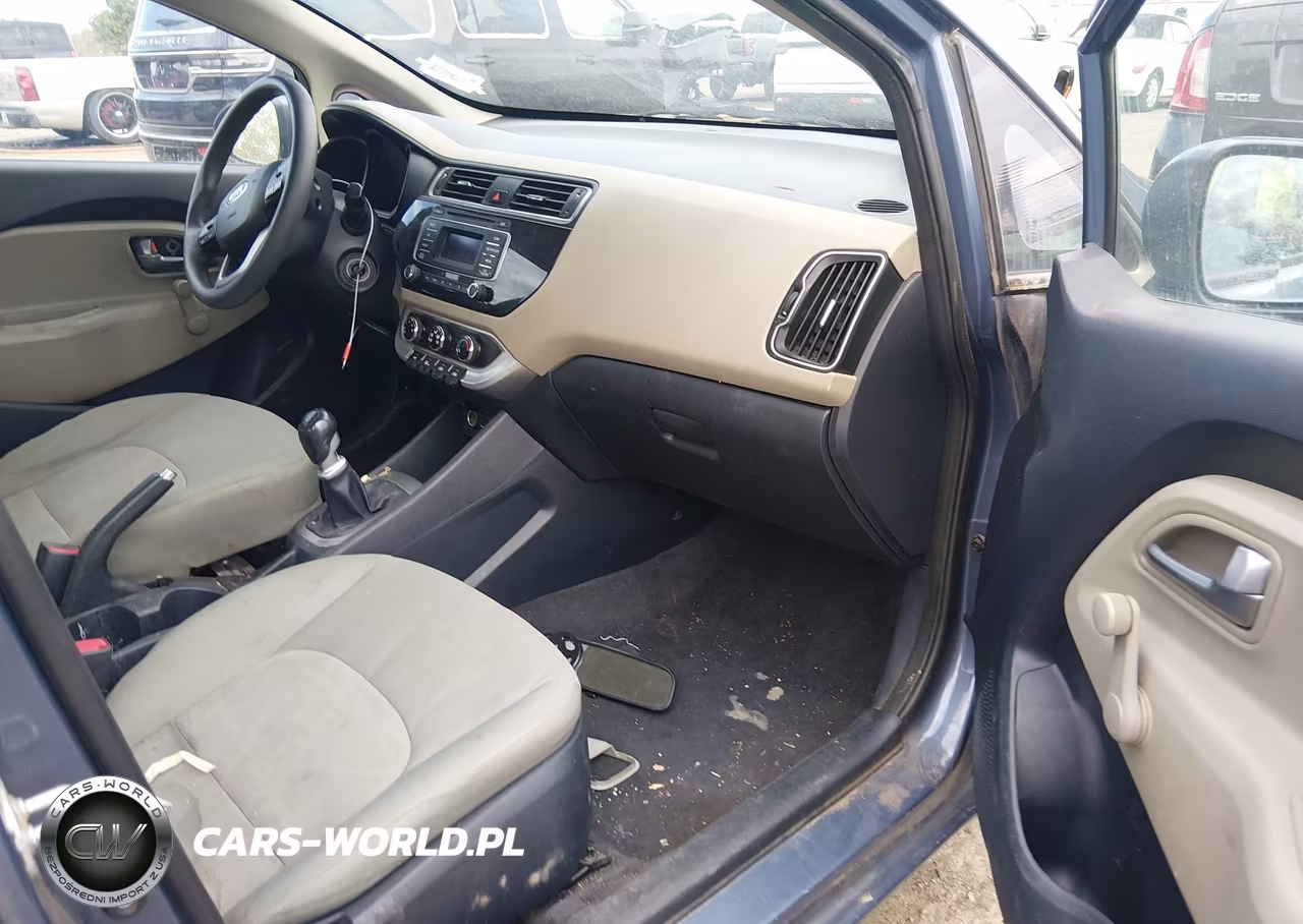 2016 Kia Rio Lx VIN:KNADM4A32G6684561 - 5